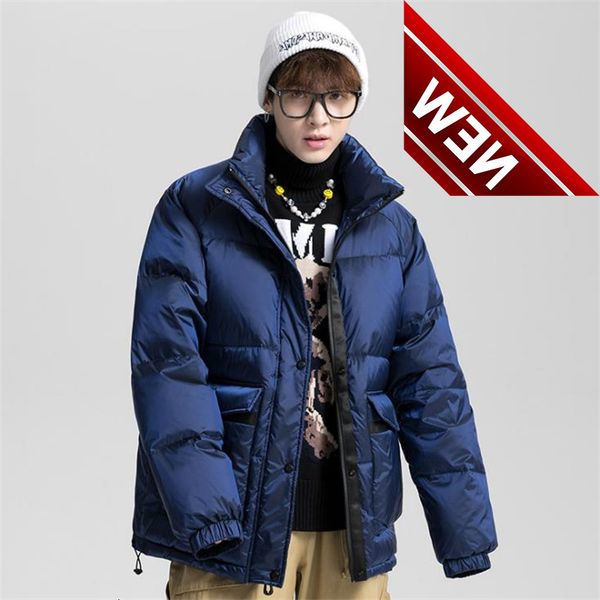 winter men down jacket coat fashion casual simple solid loose leisure stylish light warm versatile thick male, Black
winter men down jacket coat fashion casual simple solid loose leisure stylish light warm versatile thick male, Black