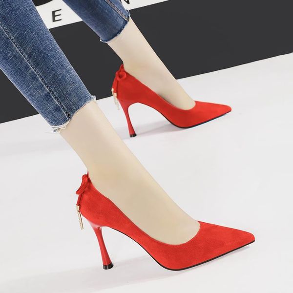 dress shoes pumps 2021 platform heels velvet women sandals ladies pointed wedge lace-up work professional shallow mouth, Black
dress shoes pumps 2021 platform heels velvet women sandals ladies pointed wedge lace-up work professional shallow mouth, Black