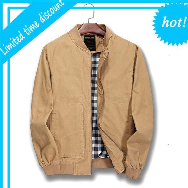 spring autumn men's bomber jackets solid male casual stand collar jacket outerwear windbreaker coats 5xl, Black;gray
spring autumn men's bomber jackets solid male casual stand collar jacket outerwear windbreaker coats 5xl, Black;gray