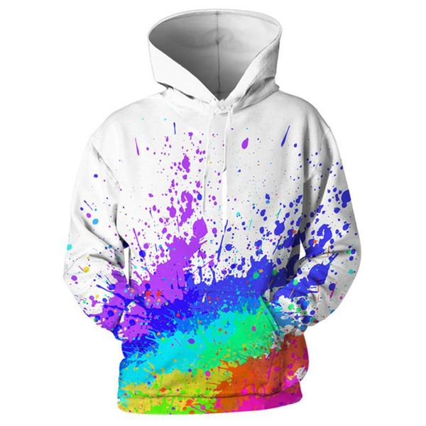 men's hoodies & sweatshirts 3d hoodie men and women paint spots color long sleeve sweatshirt pullover jacket, Black
men's hoodies & sweatshirts 3d hoodie men and women paint spots color long sleeve sweatshirt pullover jacket, Black