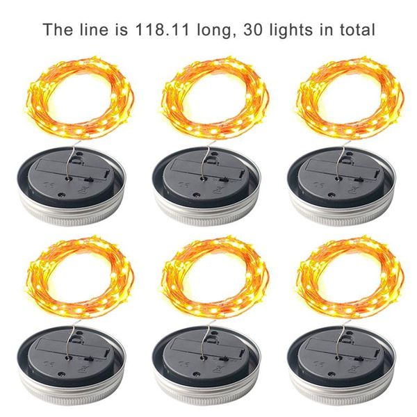 6pcs led solar light string outdoor decoration white fairy string lights lids insert for patio party wedding decoration 2021
6pcs led solar light string outdoor decoration white fairy string lights lids insert for patio party wedding decoration 2021