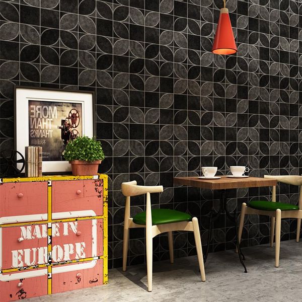 wallpapers paper waterproof wall pvc 3d black lattice modern restaurant cafe shop decor covering wallpaper papel de parede
wallpapers paper waterproof wall pvc 3d black lattice modern restaurant cafe shop decor covering wallpaper papel de parede
