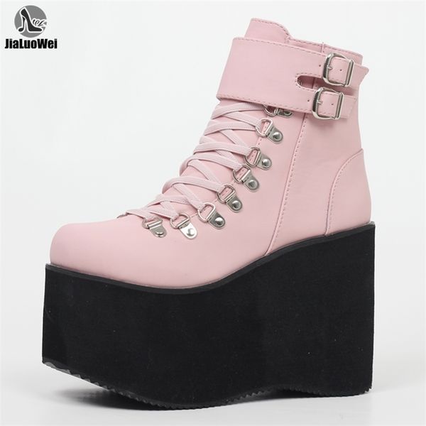 jialuowei 11cm high heel unisex's lolita punk fashion gothic creepers shoes halloween costumes steampunk ankle boots size5-15 210914, Black
jialuowei 11cm high heel unisex's lolita punk fashion gothic creepers shoes halloween costumes steampunk ankle boots size5-15 210914, Black