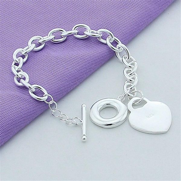 charm bracelets 925 silver delicate heart to-clasp bracelet for women wedding engagement birthday anniversary fashion jewelry, Golden;silver
charm bracelets 925 silver delicate heart to-clasp bracelet for women wedding engagement birthday anniversary fashion jewelry, Golden;silver
