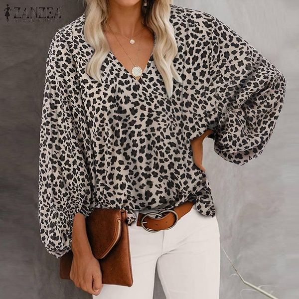 women's blouses & shirts oversized women casual leopard printed blouse office lady puff sleeve 2022 spring autumn loose blusas bl, White
women's blouses & shirts oversized women casual leopard printed blouse office lady puff sleeve 2022 spring autumn loose blusas bl, White