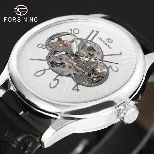 wristwatches forsining casual mechanical watch men unique skeleton dial fashion dress for man gift, Slivery;brown
wristwatches forsining casual mechanical watch men unique skeleton dial fashion dress for man gift, Slivery;brown