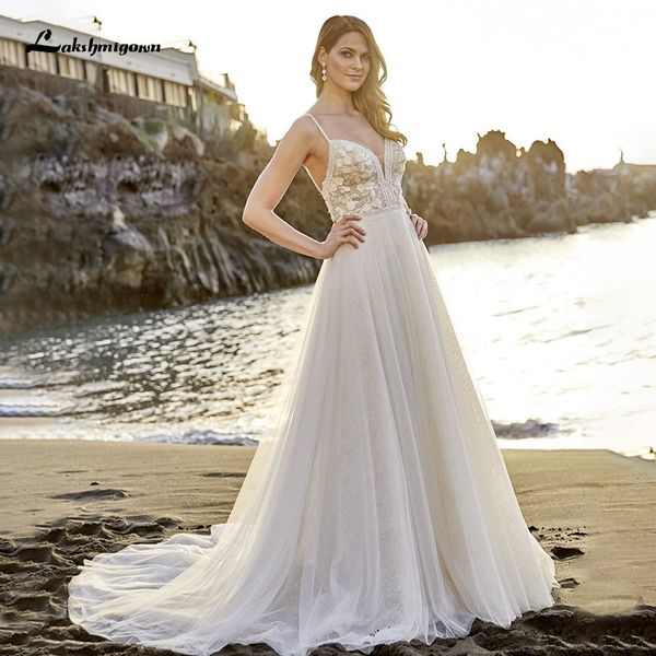 new boho a line wedding 2021 spaghetti straps beach tulle bridal gowns with 3d floral appliques vestido de novia 37bo, White
new boho a line wedding 2021 spaghetti straps beach tulle bridal gowns with 3d floral appliques vestido de novia 37bo, White