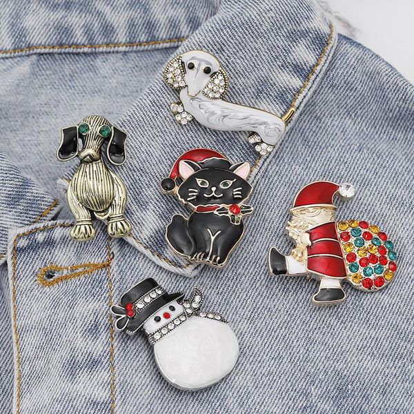 pins, brooches christmas women ornament cartoon santa snowman sheep kitten dog animal badge holiday accessories atmosphere, Gray
pins, brooches christmas women ornament cartoon santa snowman sheep kitten dog animal badge holiday accessories atmosphere, Gray