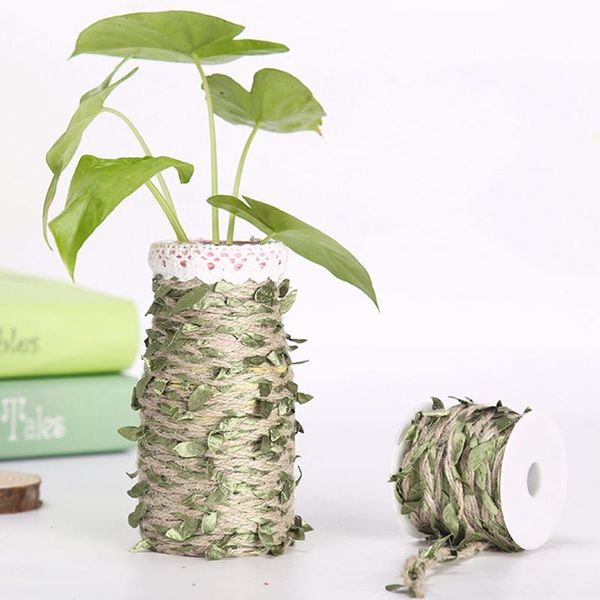 simulation rope leaves sewer decorative rattan twine leaves home water pipe decoration
simulation rope leaves sewer decorative rattan twine leaves home water pipe decoration