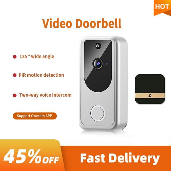 doorbells wifi video doorbell home mobile phone remote high definition monitoring intercom hd 1080p camera night vision
doorbells wifi video doorbell home mobile phone remote high definition monitoring intercom hd 1080p camera night vision