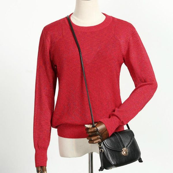 women's sweaters women spring pullover sweater lurex glitter knitted pull over autumn long sleeve elasticity crewneck knit female jump, White;black
women's sweaters women spring pullover sweater lurex glitter knitted pull over autumn long sleeve elasticity crewneck knit female jump, White;black