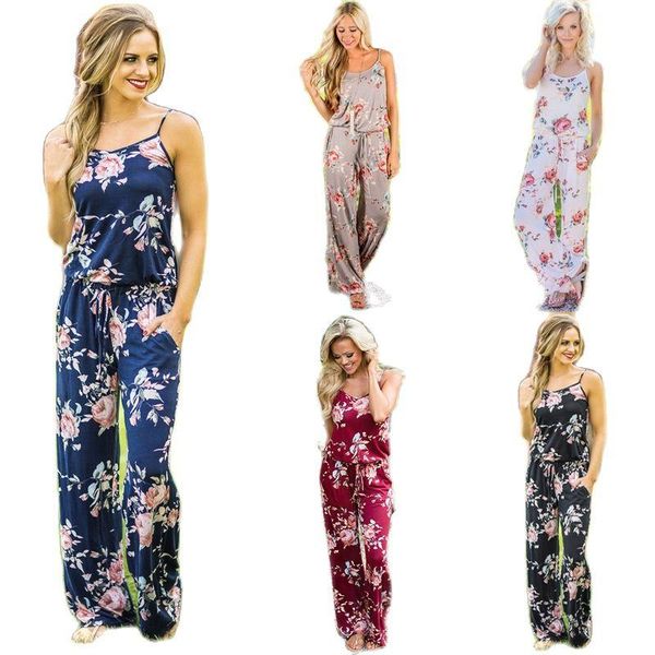 women's jumpsuits & rompers 2021 women super comfy floral jumpsuit fashion trend sling print loose piece trousers plus size xxxl 17 col, Black;white
women's jumpsuits & rompers 2021 women super comfy floral jumpsuit fashion trend sling print loose piece trousers plus size xxxl 17 col, Black;white