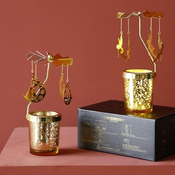 z-ning european-style rotating candle holders glass candlelight dinners wedding props romantic candle holders home decorations
z-ning european-style rotating candle holders glass candlelight dinners wedding props romantic candle holders home decorations