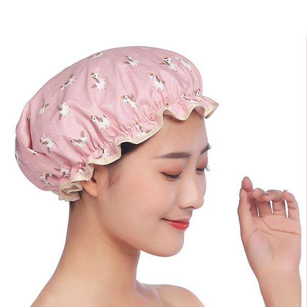shower caps double waterproof for men and women bathing cute pattern anti-smoke kitchen hats girls
shower caps double waterproof for men and women bathing cute pattern anti-smoke kitchen hats girls
