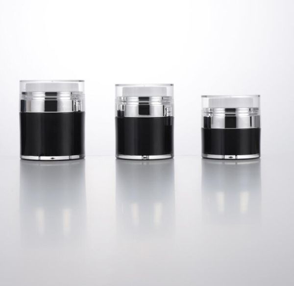 15 30 50g black pearl white acrylic airless jar round cosmetic cream jar pump cosmetic packaging bottle 2021
15 30 50g black pearl white acrylic airless jar round cosmetic cream jar pump cosmetic packaging bottle 2021