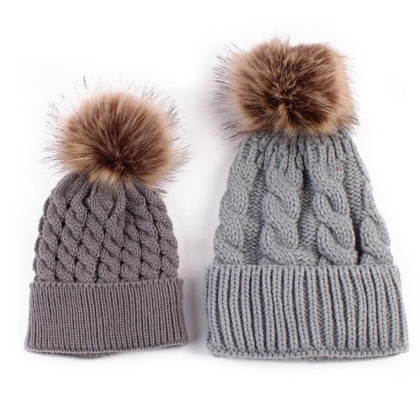 caps & hats winter 1set fashion mom and baby knitting keep warm hat solid color pompon cute beanies dropping 2021 arrival, Yellow
caps & hats winter 1set fashion mom and baby knitting keep warm hat solid color pompon cute beanies dropping 2021 arrival, Yellow