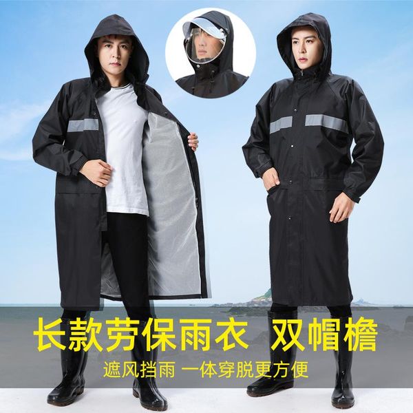 raincoats raincoat long body waterproof fashion rainproof men and women outdoor labor protection conjoined single reflective poncho
raincoats raincoat long body waterproof fashion rainproof men and women outdoor labor protection conjoined single reflective poncho
