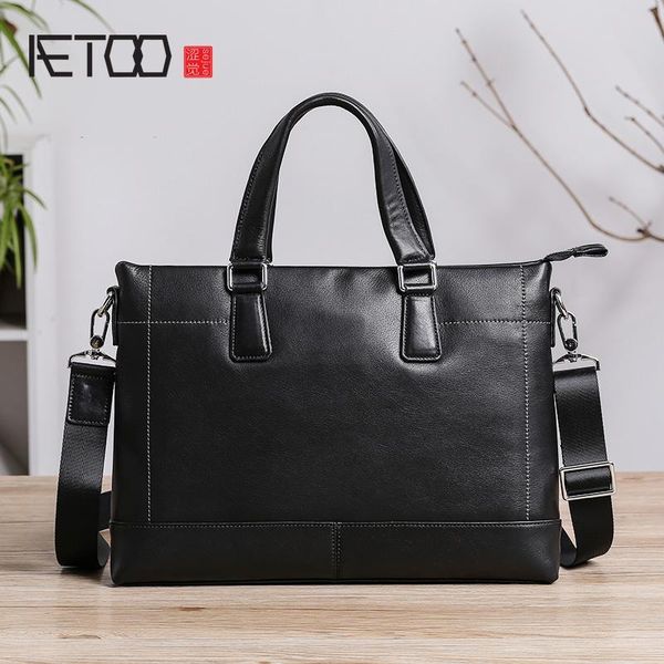 hbp aetoo men's handbags, leather large-capacity shoulder bags, business computer briefcases
hbp aetoo men's handbags, leather large-capacity shoulder bags, business computer briefcases