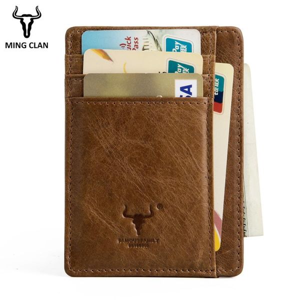 card holders mingclan genuine leather business holder wallet bank case id women purse porte carte, Brown;gray
card holders mingclan genuine leather business holder wallet bank case id women purse porte carte, Brown;gray