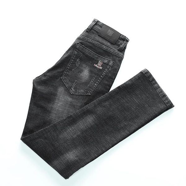 men's jeans 2021 spring autumn winter men straight black business fashion smart casual cotton elasticity denim pants male brand, Blue
men's jeans 2021 spring autumn winter men straight black business fashion smart casual cotton elasticity denim pants male brand, Blue