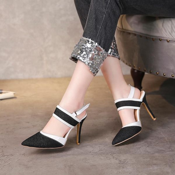 dress shoes summer 2021 sandals denim pointy 30-33 small stiletto women's 40-47 large, Black
dress shoes summer 2021 sandals denim pointy 30-33 small stiletto women's 40-47 large, Black