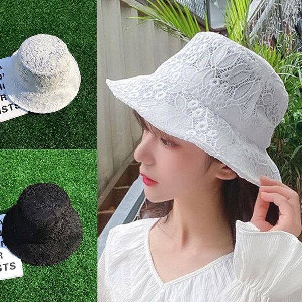 wide brim hats 1 x vintage elegant lace bucket hat for women outdoor summer beach sun fashion breathable fisherman cap, Blue;gray
wide brim hats 1 x vintage elegant lace bucket hat for women outdoor summer beach sun fashion breathable fisherman cap, Blue;gray