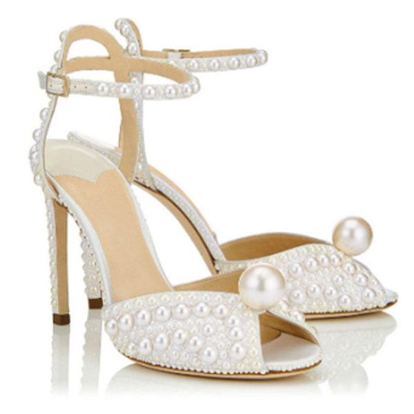 new style women high heel shoes women's pearl thin heel fish mouth sandals women's wedding shoes sandals, Black
new style women high heel shoes women's pearl thin heel fish mouth sandals women's wedding shoes sandals, Black