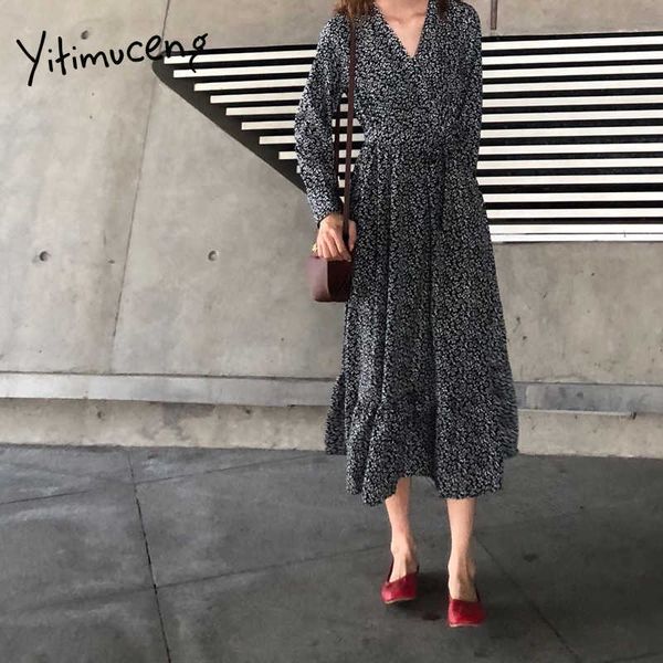 yitimuceng floral print dress for women ruffles elegant midi slim boho dresses high waist summer spring korean fashion 210601, Black;gray
yitimuceng floral print dress for women ruffles elegant midi slim boho dresses high waist summer spring korean fashion 210601, Black;gray