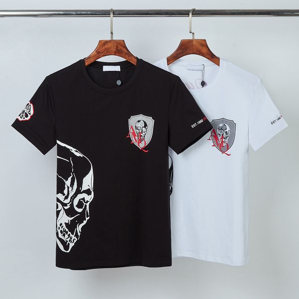 2021 classic skull stylist men t-shirts #0010 europe paris fashion summer short sleeve luxury casual designer amq male 3d print tees, White;black
2021 classic skull stylist men t-shirts #0010 europe paris fashion summer short sleeve luxury casual designer amq male 3d print tees, White;black