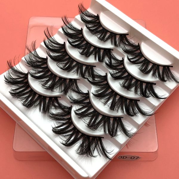 5pairs 3d mink hair false eyelashes natural/thick long eye lashes wispy makeup beauty extension tools
5pairs 3d mink hair false eyelashes natural/thick long eye lashes wispy makeup beauty extension tools