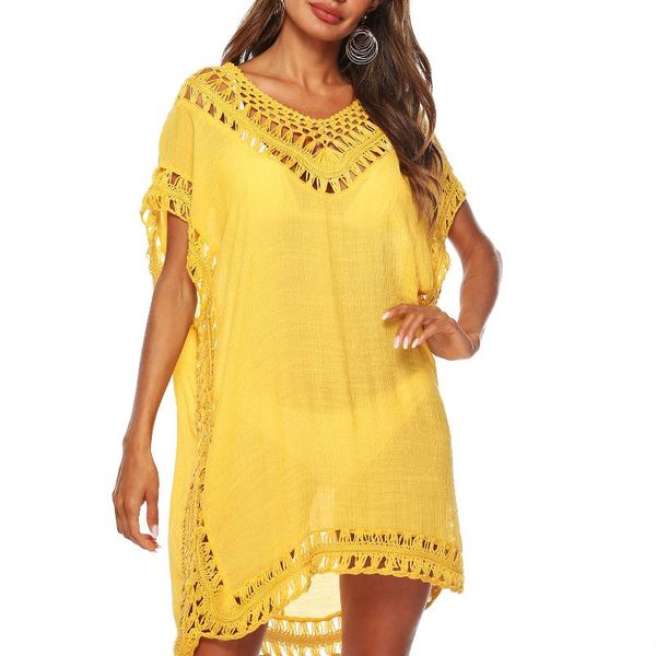 women's swimwear casual beach cover up dress women solid breathable long bikini cover-up swim beachwear female, White;black
women's swimwear casual beach cover up dress women solid breathable long bikini cover-up swim beachwear female, White;black