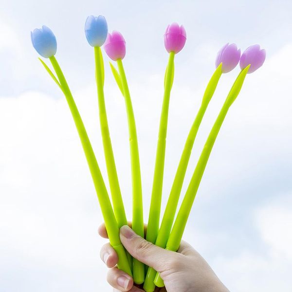 gel pens 2021 design s 1 piece korean style silicone color changing tulip students pen school office supply
gel pens 2021 design s 1 piece korean style silicone color changing tulip students pen school office supply