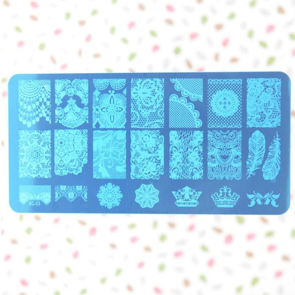 nail art templates stamping stamp template image plates cool stainless steel lace floral plate manicure decoration pedicure, White
nail art templates stamping stamp template image plates cool stainless steel lace floral plate manicure decoration pedicure, White