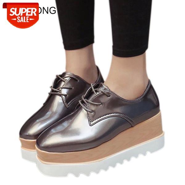 vintage women platform flats patent leather lace up pointed toe 8 cm flat platform beige gold black creepers flat shoes #p71n
vintage women platform flats patent leather lace up pointed toe 8 cm flat platform beige gold black creepers flat shoes #p71n
