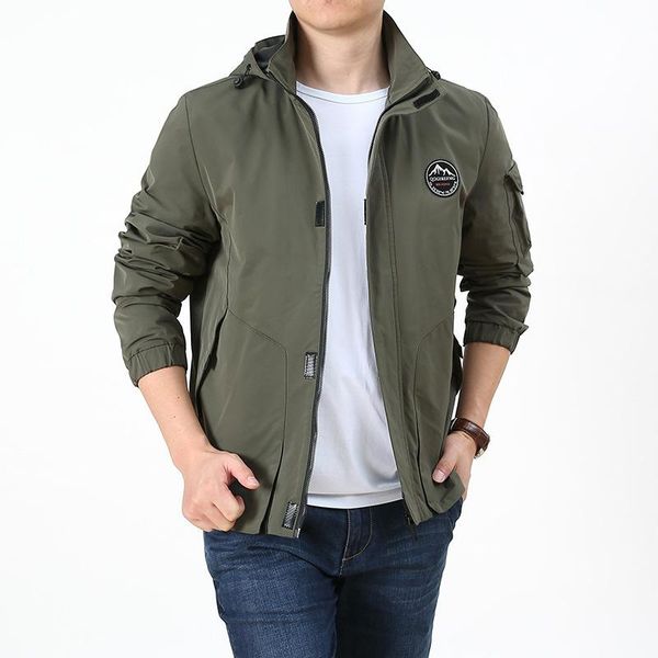 men's jackets 2021 spring and autumn jacket fashion leisure outdoor multi pocket youth large size windbreaker coat 8xl, Black;brown
men's jackets 2021 spring and autumn jacket fashion leisure outdoor multi pocket youth large size windbreaker coat 8xl, Black;brown