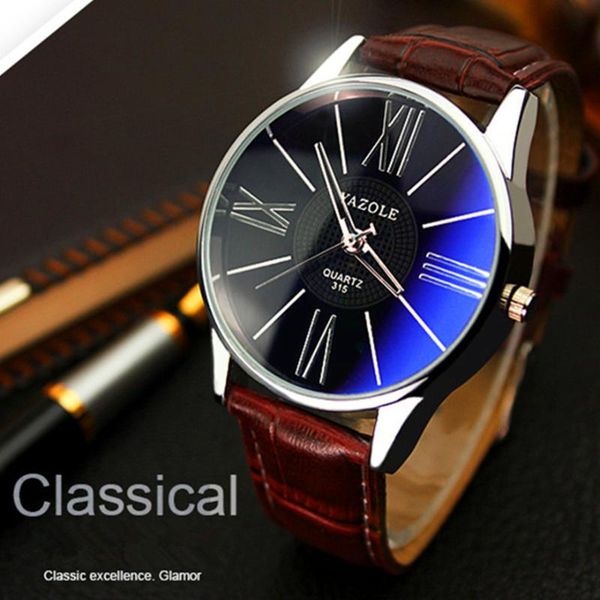 wristwatches fashion business leather watch gentlemen waterproof male quarts watches blue ray men's wrist 2021 clock, Slivery;brown
wristwatches fashion business leather watch gentlemen waterproof male quarts watches blue ray men's wrist 2021 clock, Slivery;brown
