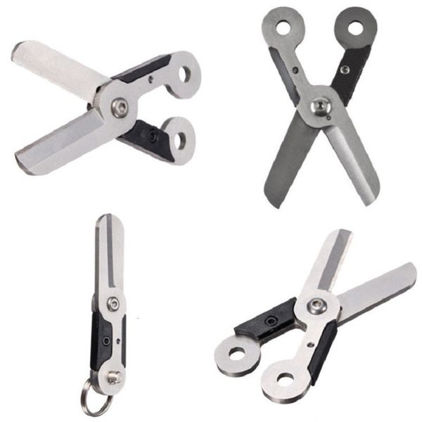 stainless steel mini folding scissors edc multi function key clasp outdoor crowbar bottle opener guard spines
stainless steel mini folding scissors edc multi function key clasp outdoor crowbar bottle opener guard spines