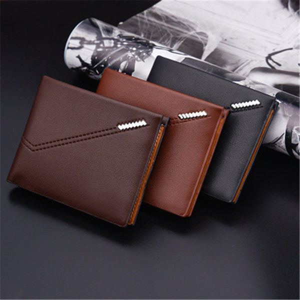 salesaleluxury on on gentlemen wallets solid slim portfolios men pu leather bifold short credit card holders, Red;black
salesaleluxury on on gentlemen wallets solid slim portfolios men pu leather bifold short credit card holders, Red;black
