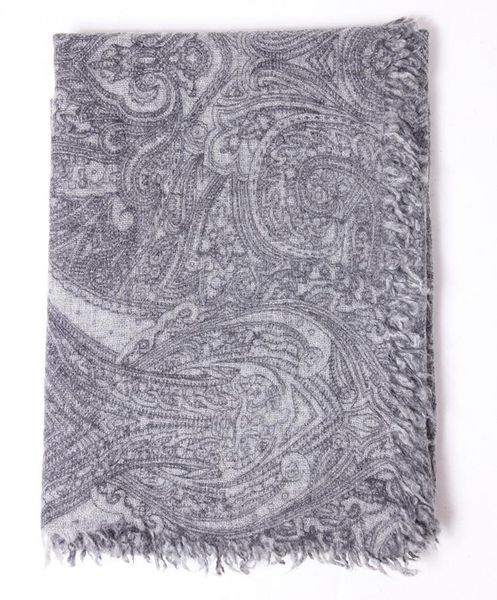 scarves 100%goat cashmere women elegant vintage printed scarf shawl pashmina super lare size 100x200cm/4sides scattered wholesale retail, Blue;gray
scarves 100%goat cashmere women elegant vintage printed scarf shawl pashmina super lare size 100x200cm/4sides scattered wholesale retail, Blue;gray