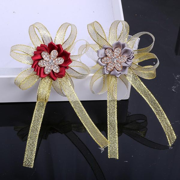 decorative flowers & wreaths bride and bridesmaid wrist corsage rhinestone pearl men's handmade ladies wristband party business props x
decorative flowers & wreaths bride and bridesmaid wrist corsage rhinestone pearl men's handmade ladies wristband party business props x
