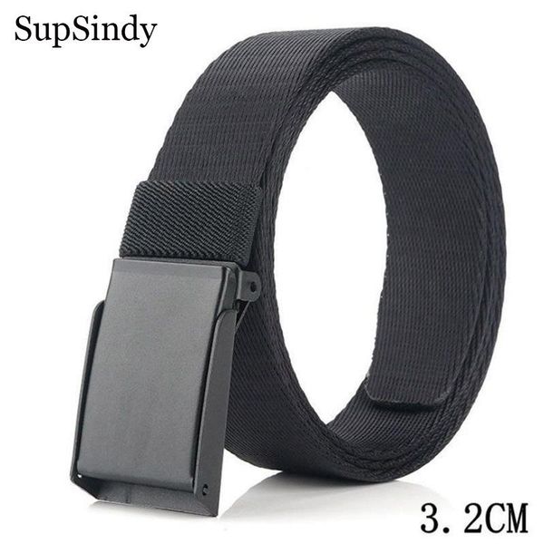 belts supsindy fashion men nylon belt black metal buckle luxury designer jeans waistband for women width 3.2cm male strap, Black;brown
belts supsindy fashion men nylon belt black metal buckle luxury designer jeans waistband for women width 3.2cm male strap, Black;brown