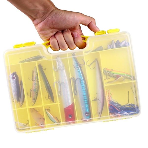 fishing accessories double cover container lures hooks satchel box 20 compartments tackle storage case gear
fishing accessories double cover container lures hooks satchel box 20 compartments tackle storage case gear