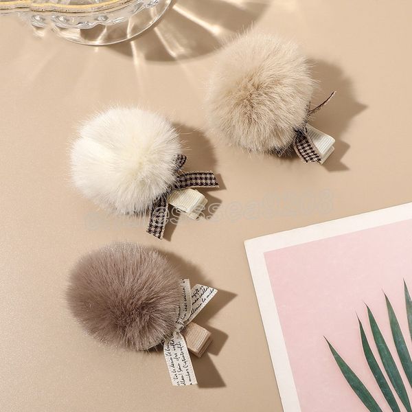 woman pompom fur hairpins women hair accessories hair clips headwear barrettes hairgrip sweet ornaments, Golden;silver
woman pompom fur hairpins women hair accessories hair clips headwear barrettes hairgrip sweet ornaments, Golden;silver
