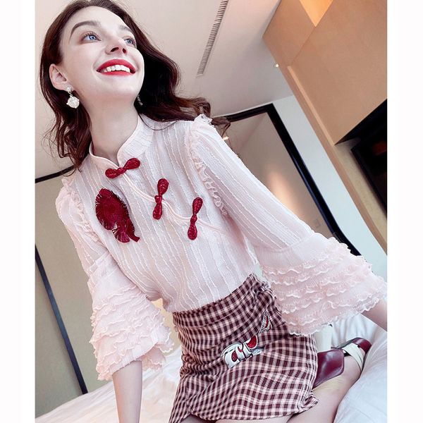 luxury casual dresses cheongsam improved spring and summer drs 2021 small tall suit women's two-piece set, Black;gray
luxury casual dresses cheongsam improved spring and summer drs 2021 small tall suit women's two-piece set, Black;gray
