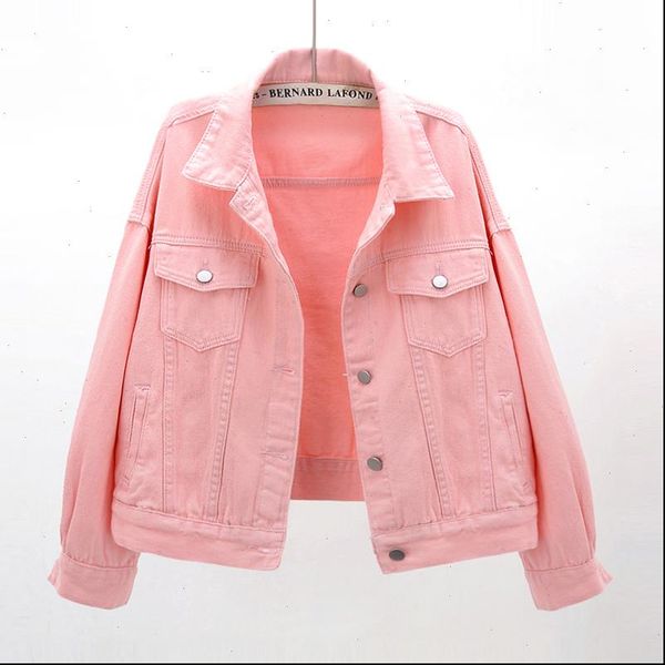 harajuku spring autumn big size loose denim jacket coat women korean style pink black yellow fashion jeans jacket female, Black;brown
harajuku spring autumn big size loose denim jacket coat women korean style pink black yellow fashion jeans jacket female, Black;brown