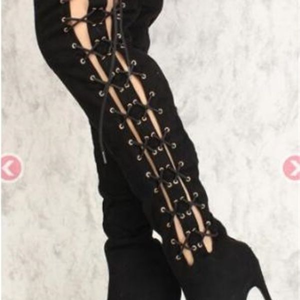 boots latest brand black woman pointed toe chop gladiator rents down on his knee's thick thin heel mv6d
boots latest brand black woman pointed toe chop gladiator rents down on his knee's thick thin heel mv6d