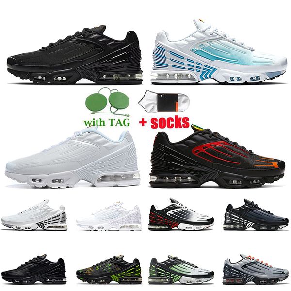 men womens tn 3 running shoes tuned mens sneakers mesh triple white black navy blue orange red iridescent multi crater trainers, White;red
men womens tn 3 running shoes tuned mens sneakers mesh triple white black navy blue orange red iridescent multi crater trainers, White;red