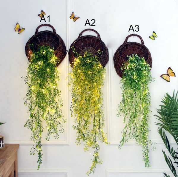 wall lamp admiralty flower led basket flowers simulation plant decorations artificial firefly with lights
wall lamp admiralty flower led basket flowers simulation plant decorations artificial firefly with lights