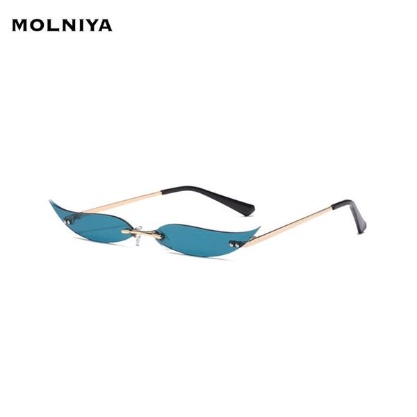 sunglasses frameless willow leaves women metal sun glasses fashion solid color ocean lens eyewear uv400 lunette de soleil, White;black
sunglasses frameless willow leaves women metal sun glasses fashion solid color ocean lens eyewear uv400 lunette de soleil, White;black