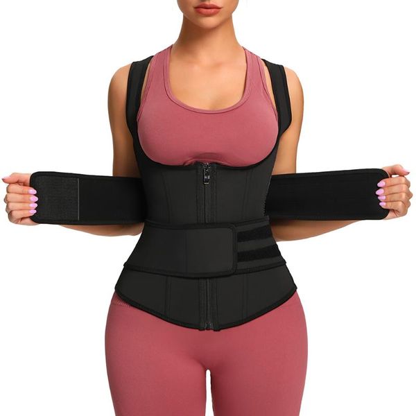 women's shapers hexin 100% latex waist trainer body shaper double belts tummy girdle corset cincher trimmer shapewear, Black;white
women's shapers hexin 100% latex waist trainer body shaper double belts tummy girdle corset cincher trimmer shapewear, Black;white